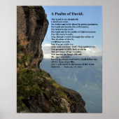 Een psalm van David Custom Poster (Voorkant)
