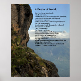 Een psalm van David Custom Poster