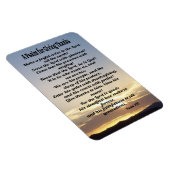 Een psalm voor het geven van Bedankt-psalm 100 Magneet (Rechterzijde)