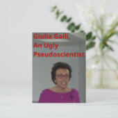 Een pseudowetenschapper Gall aankondiging (Staand voorkant)