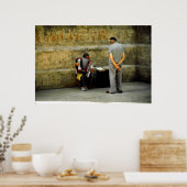 Een publiek, Valencia, Spanje Poster (Keuken)