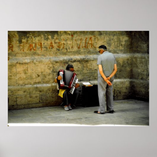 Een publiek, Valencia, Spanje Poster (Voorkant)