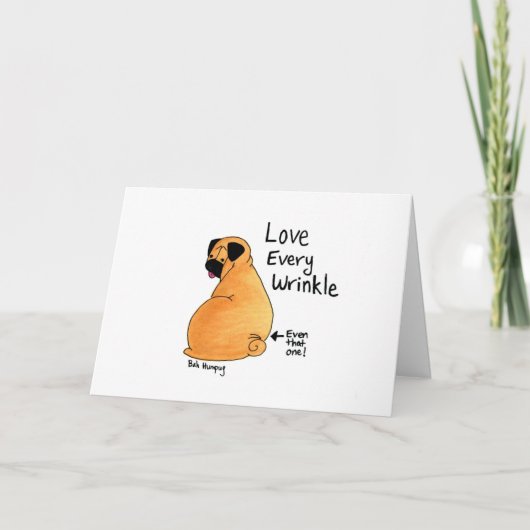 Een Pug rimpel in de tijd Kaart (Voorkant)