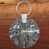 Een puinhoop sleutelhanger (Voorkant)