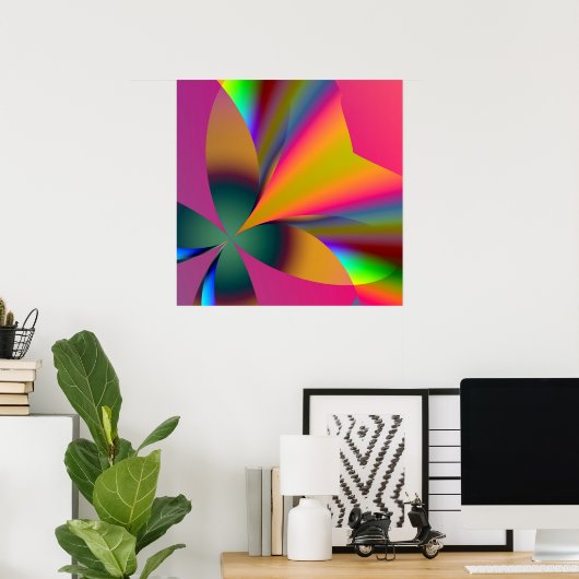 Een punt maken poster (Thuiskantoor)