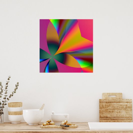 Een punt maken poster (Keuken)