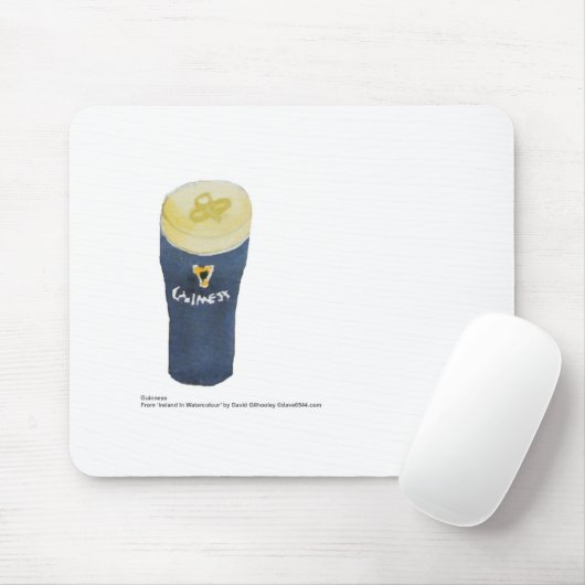 Een punt van Guinness Muismat (Met muis)