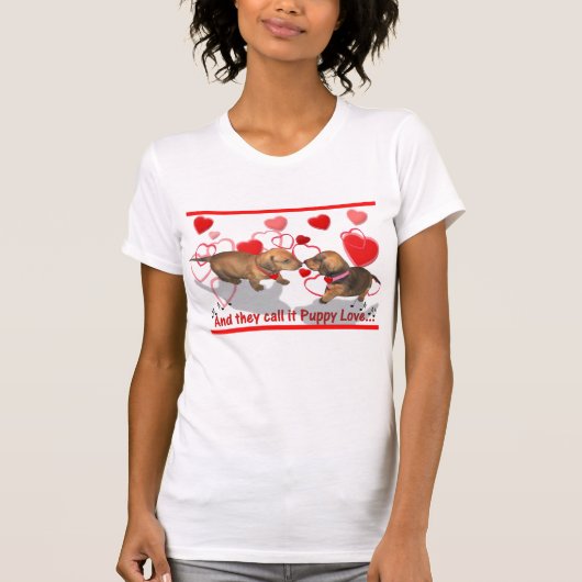 Een Puppy Love T Shirt (Voorkant)