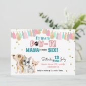 Een puppy, Pawty, Puppy party, Kinder deel, Pupp (Staand voorkant)