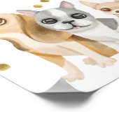 Een puppy, Pawty, Puppy party, Kinder deel, Pupp Poster (Hoek)