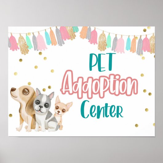 Een puppy, Pawty, Puppy party, Kinder deel, Pupp Poster (Voorkant)