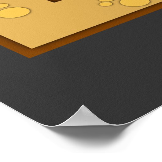 Een puppy poster goedkeuren (Hoek)