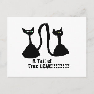 Een Purrfect Love Cat Briefkaart
