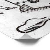 Een Purse Snatcher in de Voorraden Poster (Hoek)