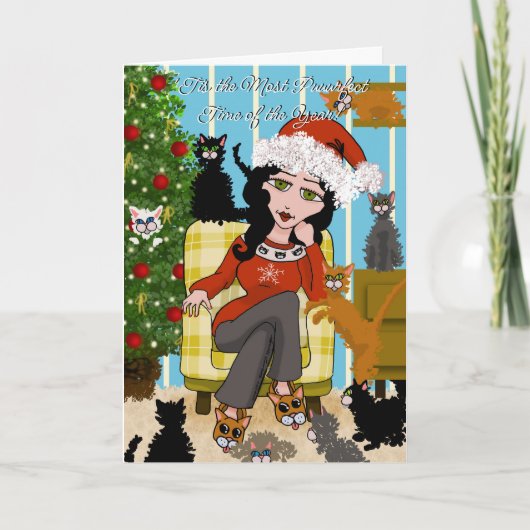 Een puur perfecte Kerst! Feestdagen Kaart (Voorkant)