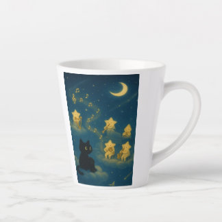 Een puur perfecte slok latte mok