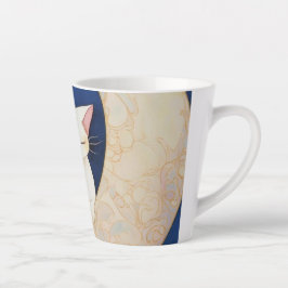 Een puur perfecte slok latte mok
