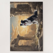 Een puzzel van 1.014 stukjes legpuzzel (Verticaal)