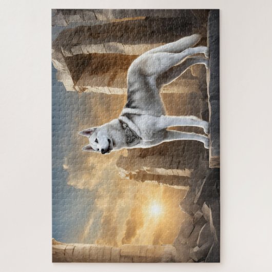 Een puzzel van 1.014 stukjes legpuzzel (Verticaal)