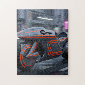Een puzzel van een auto