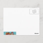 Een Pysanka verrassende Oekraïense folklijn Briefkaart (Achterkant)