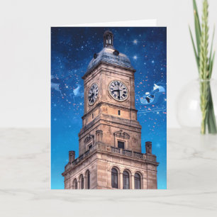 Een Quad Cities Kerst Kaart