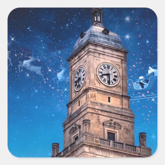 Een Quad Cities Kerst sticker (Voorkant)