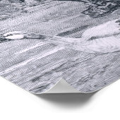 Een Quaker Exhorter in New England Poster (Hoek)