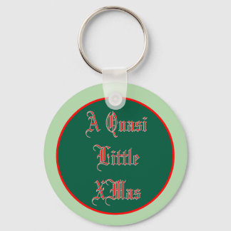 Een quasi kleine kerst sleutelhanger