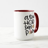 Een Que Hora Sales Al Pan? Mok (Voorkant rechts)