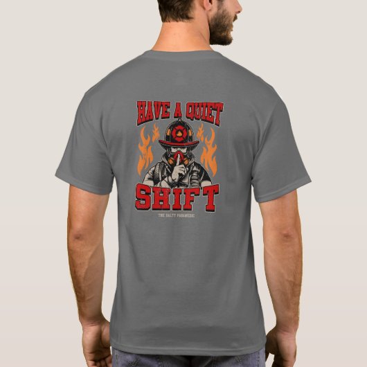 Een Quiet Shift T-shirt (Achterkant)