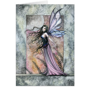 Een Quiet Wind Fantasy Fairy Kaart