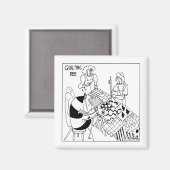 Een quiltbij magneet (Voorkant / Achterkant)