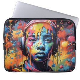 Een raciale odyssee laptop sleeve