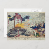 Een radicale Reformer, een nek of niets Man Briefkaart (Voorkant / Achterkant)