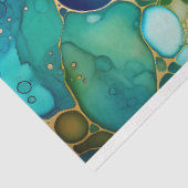 Een Rainbow Alcohol Ink Series Design 5 Tissuepapier (Detail)