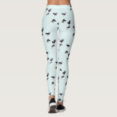 Een rand van de vleugelboten leggings (Achterkant)