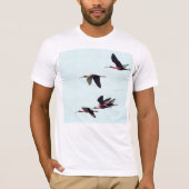 Een rand van de vleugelboten t-shirt (Voorkant)