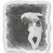 Een rare hoek sticker (Voorkant)