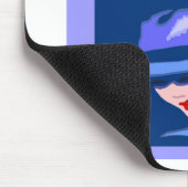 een rare mysterie schrijver grap muismat (Hoek)