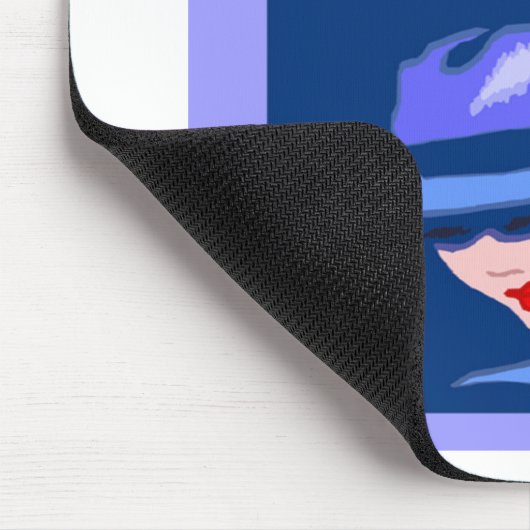 een rare mysterie schrijver grap muismat (Hoek)