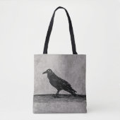 Een Raven Canvas tas (Voorkant)