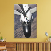 Een RC-135 Rivet Joint Reconnaissance vliegtuig Canvas Afdruk (Insitu (Woonkamer))