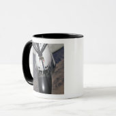 Een RC-135 Rivet Joint Reconnaissance vliegtuig Mok (Voorkant links)