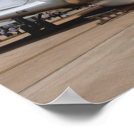 Een RC-135V/W rivet Joint vliegtuig Poster (Hoek)