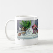 Eén Real Cat en meerdere Faux Katten Mok (Links)