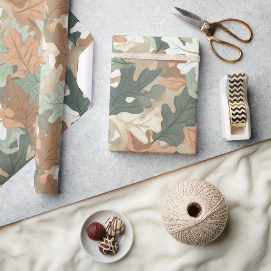 Een Realistisch Camouflage Ontwerp Serie #2 Cadeaupapier (Crafts)