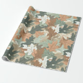 Een Realistisch Camouflage Ontwerp Serie #2 Cadeaupapier (Uitgerold)