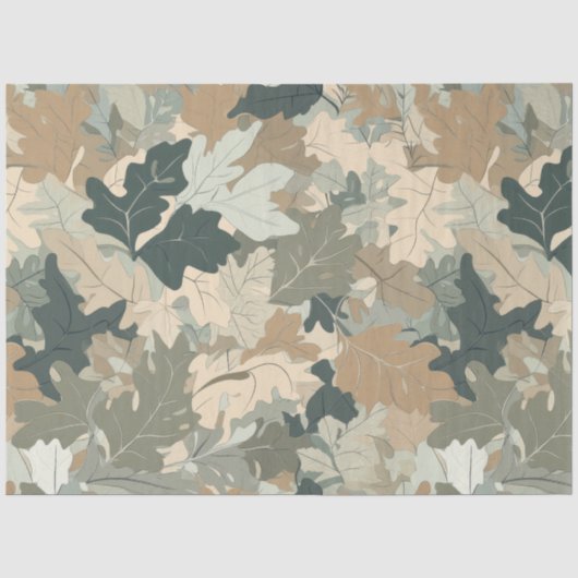 Een Realistisch Camouflage Ontwerp Serie #4 Tissuepapier (Voorkant)