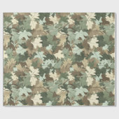 Een realistische Camo Design Series #3 Cadeaupapier (Vlak)